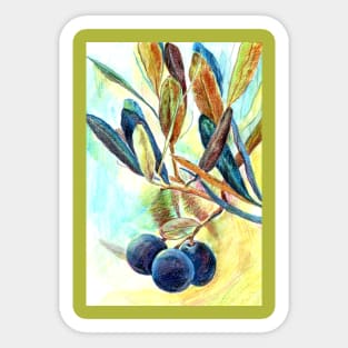 Olive branch Sticker